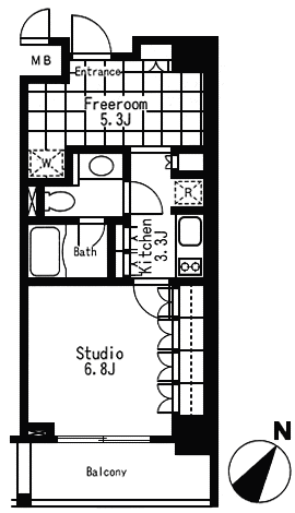 L-Nタイプ　間取り図