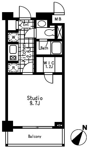 L-Oタイプ　間取り図