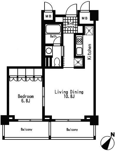 L-Pタイプ　間取り図