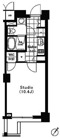 L-Sタイプ　間取り図