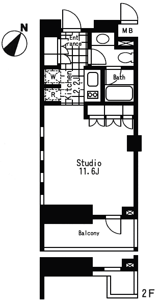 L-Tタイプ　間取り図