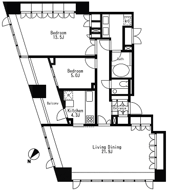 P-Aタイプ　間取り図