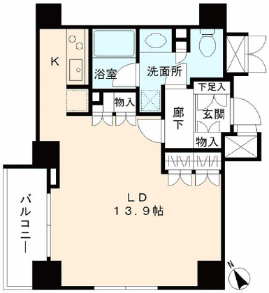 Cタイプ　間取り図