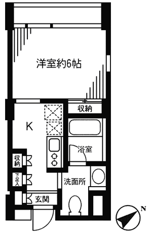 Aタイプ　間取り図