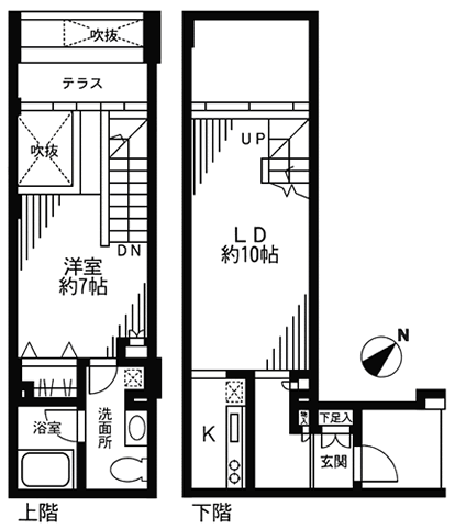 Cタイプ　間取り図