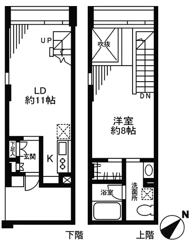 Eタイプ　間取り図