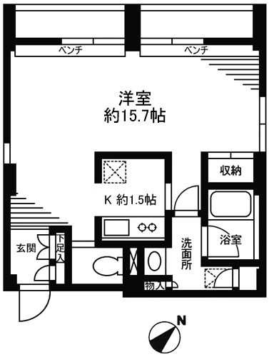 Jタイプ　間取り図