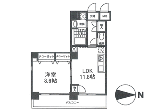 Cタイプ　間取り図