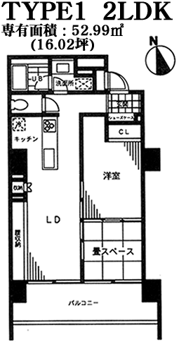 タイプ1　間取り図