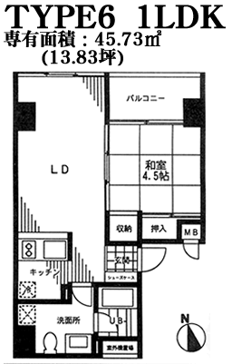 タイプ6　間取り図