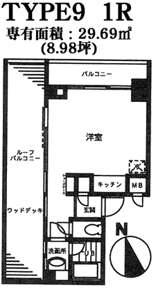 タイプ9　間取り図