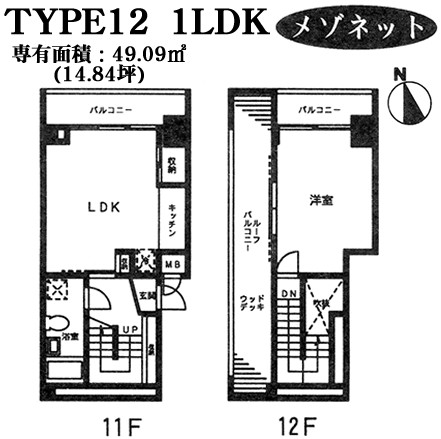 タイプ12　間取り図