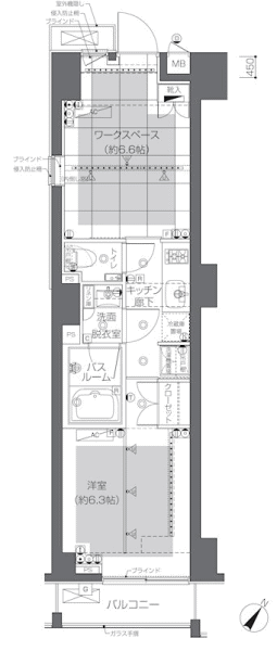 Dタイプ間取り図