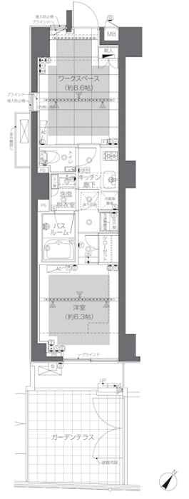 Dgタイプ間取り図