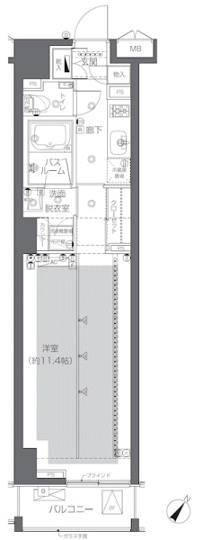 Eタイプ間取り図