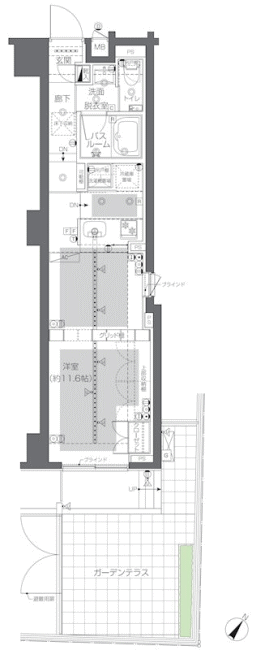 Hgタイプ間取り図