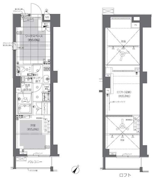 JLタイプ間取り図