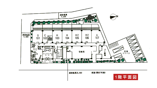 1階平面図