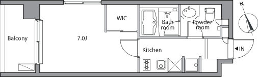 A5タイプ　間取り図