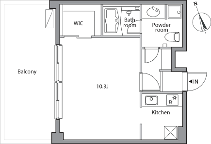 Cタイプ　間取り図