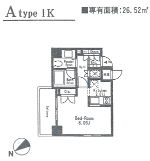 Aタイプ　間取り図