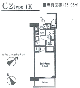 C2タイプ　間取り図