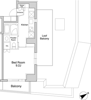 Orタイプ　間取り図