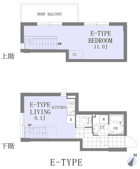 Eタイプ間取り図