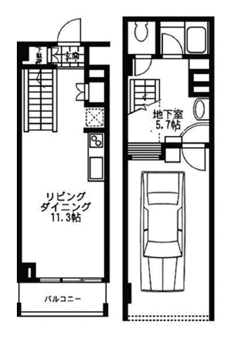 Gタイプ間取り図