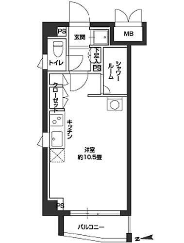 Bタイプ間取り図