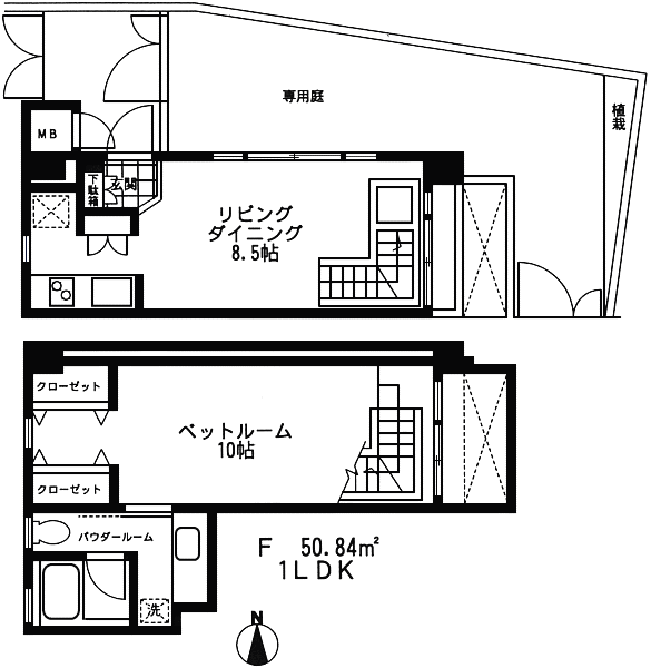 Fタイプ間取り図