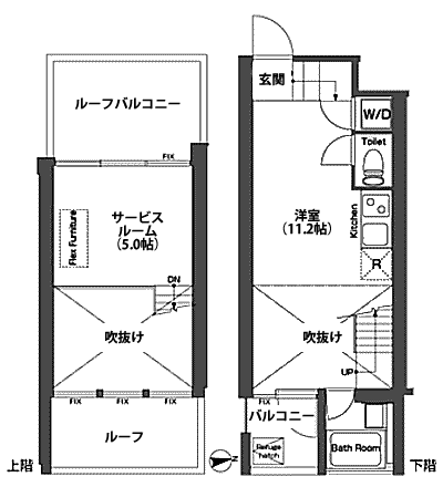 F-4タイプ間取り図